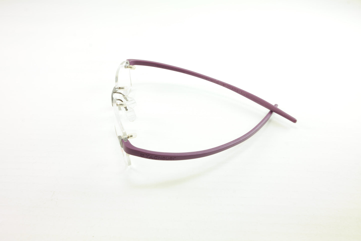 Tag Heuer Eyeglasses Frame Reflex 3110 017 Titanium Purple France 53-16-140, 28 - Frame Bay