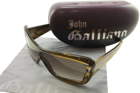 John Galliano New Sunglasses Frame JG04 033P Acetate Light Brown Italy - Frame Bay