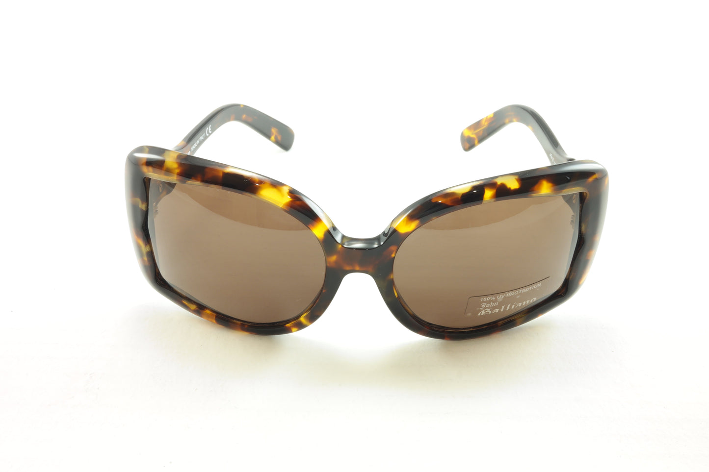 John Galliano Sunglasses Frame JG06 53E Acetate Tortoise Italy - Frame Bay