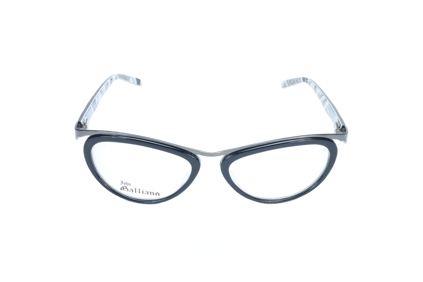 John Galliano Eyeglasses Frame JG5008 004 Acetate Metal Italy Made - Frame Bay