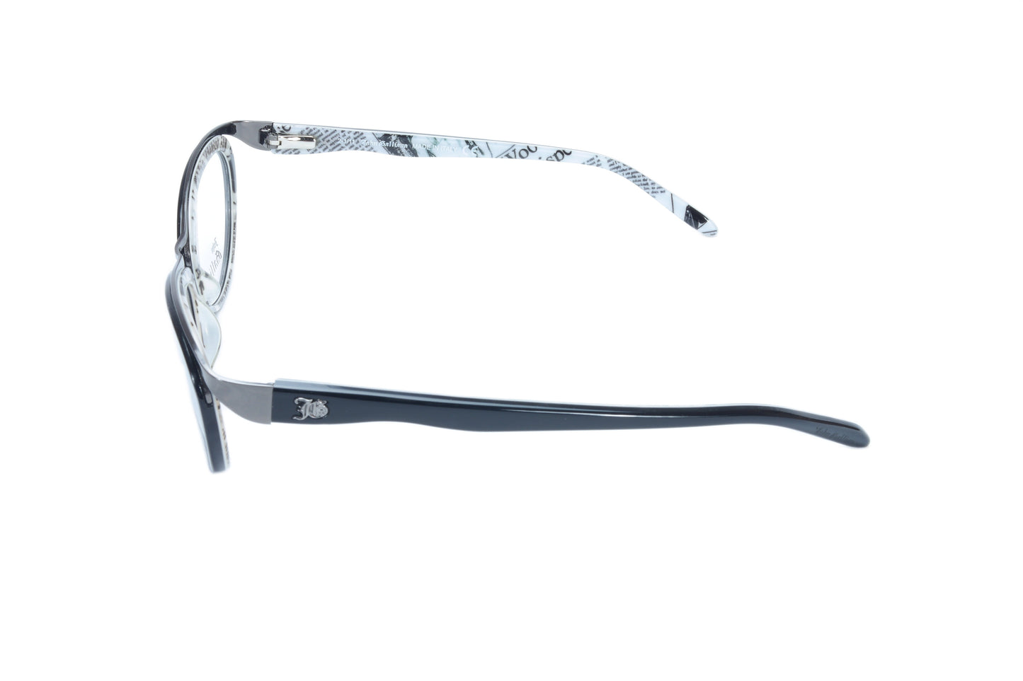 John Galliano Eyeglasses Frame JG5008 004 Acetate Metal Italy Made - Frame Bay
