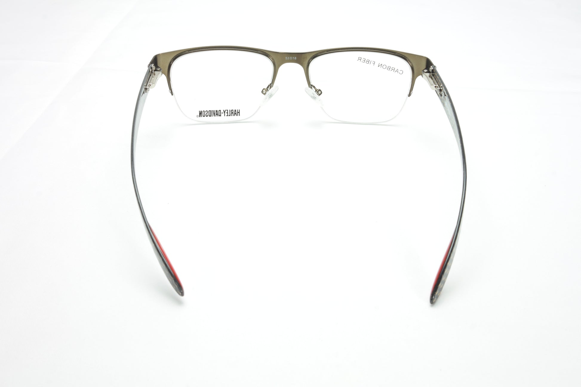 Harley Davidson Eyeglasses Carbon Fiber Brown HD480 BRN 53-18-145 - Frame Bay