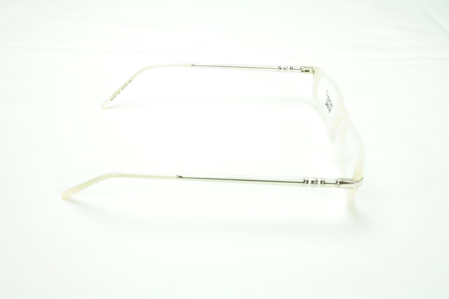 Mont Blanc Eyeglasses Frame MB254 021 Pearl White Plastic Italy 50-19-140, 21 - Frame Bay