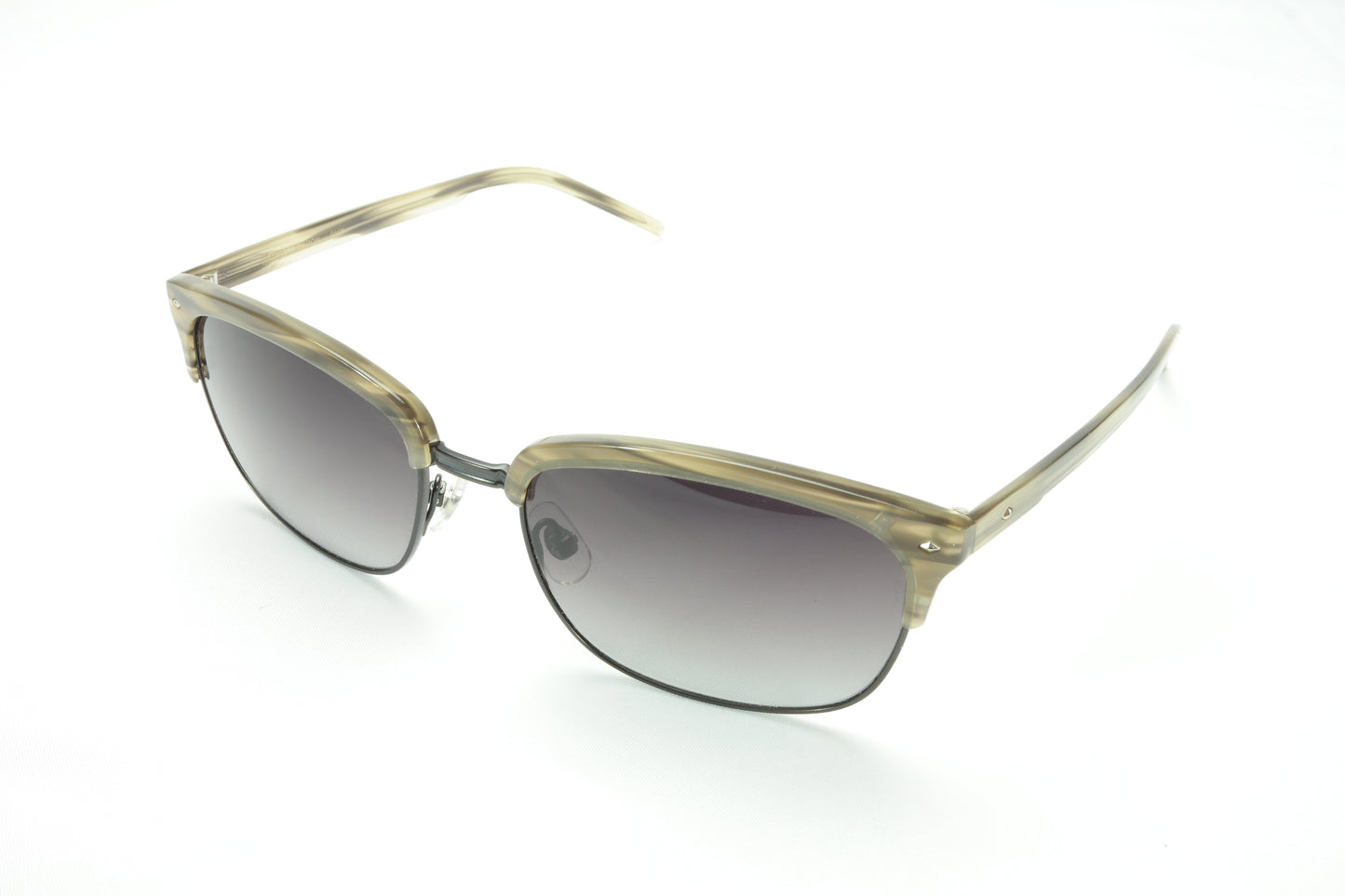 Sama Sunglasses Frame Baron Plastic Titanium Gunmetal Japan Made 58-19-145 - Frame Bay