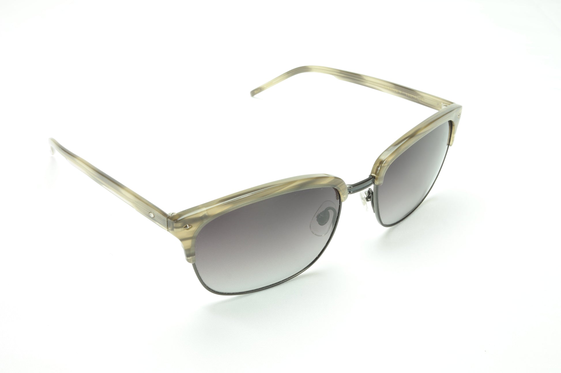 Sama Sunglasses Frame Baron  Plastic Titanium Gunmetal Japan Made 58-19-145 - Frame Bay