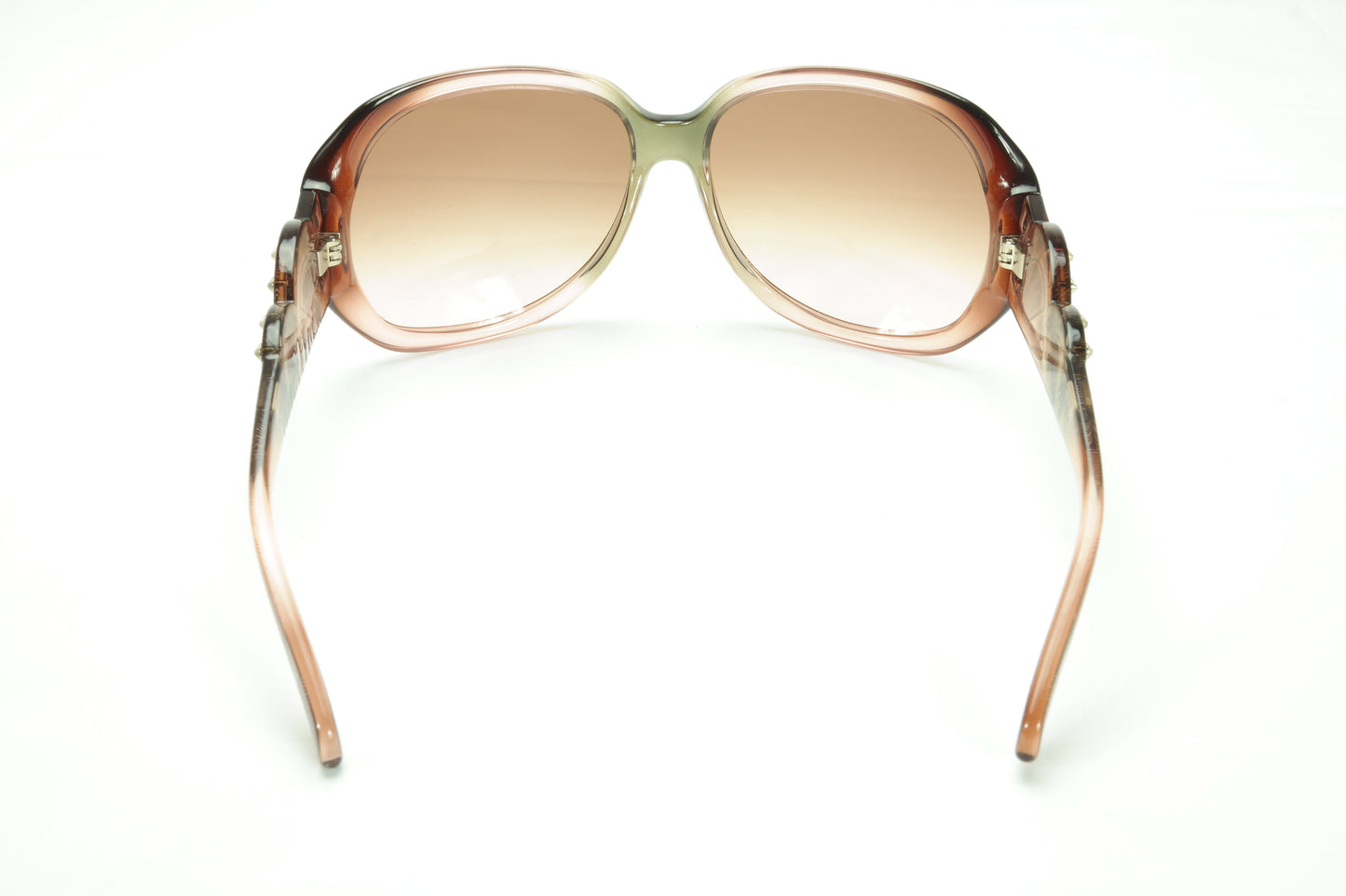 John Galliano Sunglasses Frame JG12 74F Brown Acetate Italy Made - Frame Bay