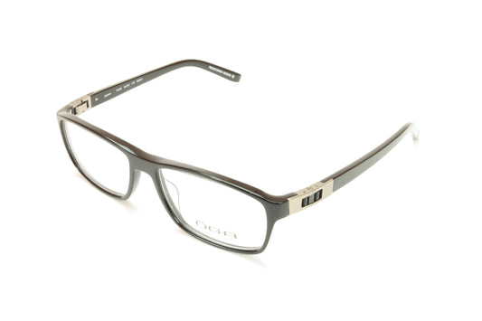 OGA Morel Eyeglasses Frame 73420 NG010 Black Acetate France Made - Frame Bay