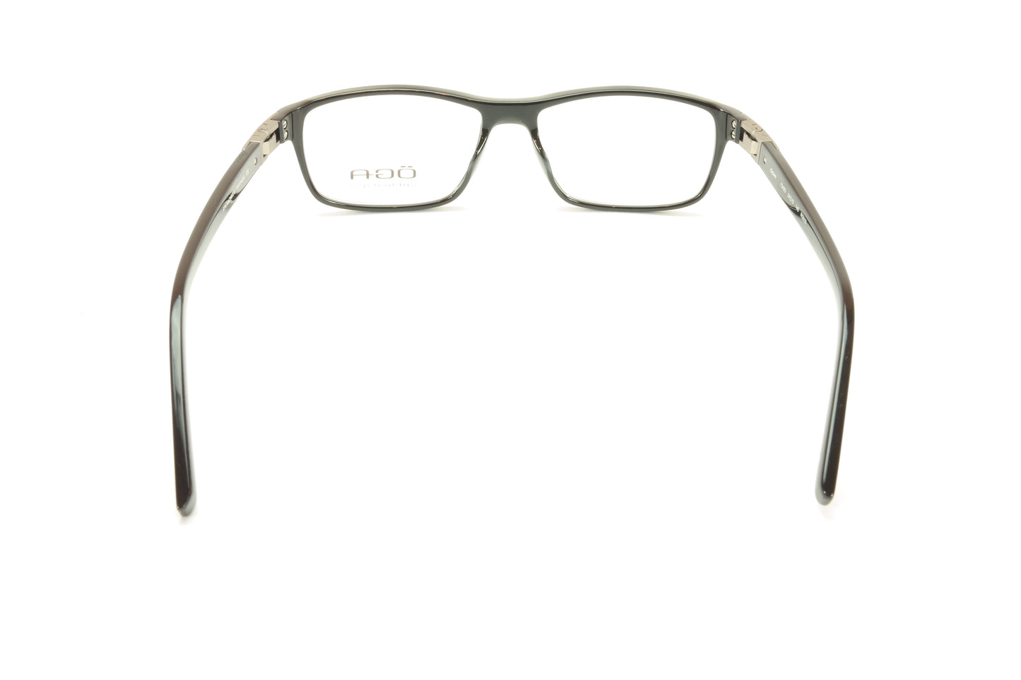 OGA Morel Eyeglasses Frame 73420 NG010 Black Acetate France Made - Frame Bay