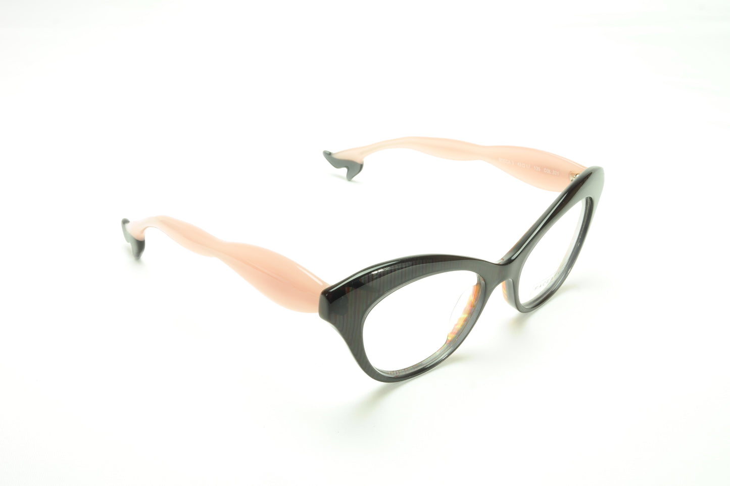 Face A Face Bocca 3 321 Eyeglasses Dark Muave Pastel Pink Italy Made - Frame Bay