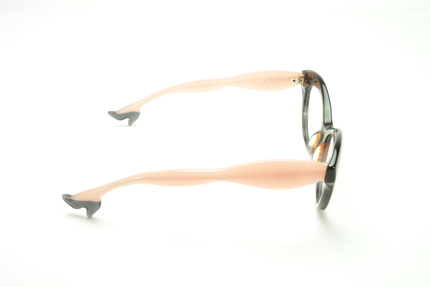 Face A Face Bocca 3 321 Eyeglasses Dark Muave Pastel Pink Italy Made - Frame Bay