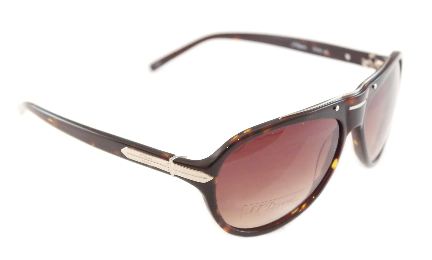 S. T. Dupont Sunglasses ST003 Plastic Italy 100% UV Category 3 Lenses 59-15-140 - Frame Bay