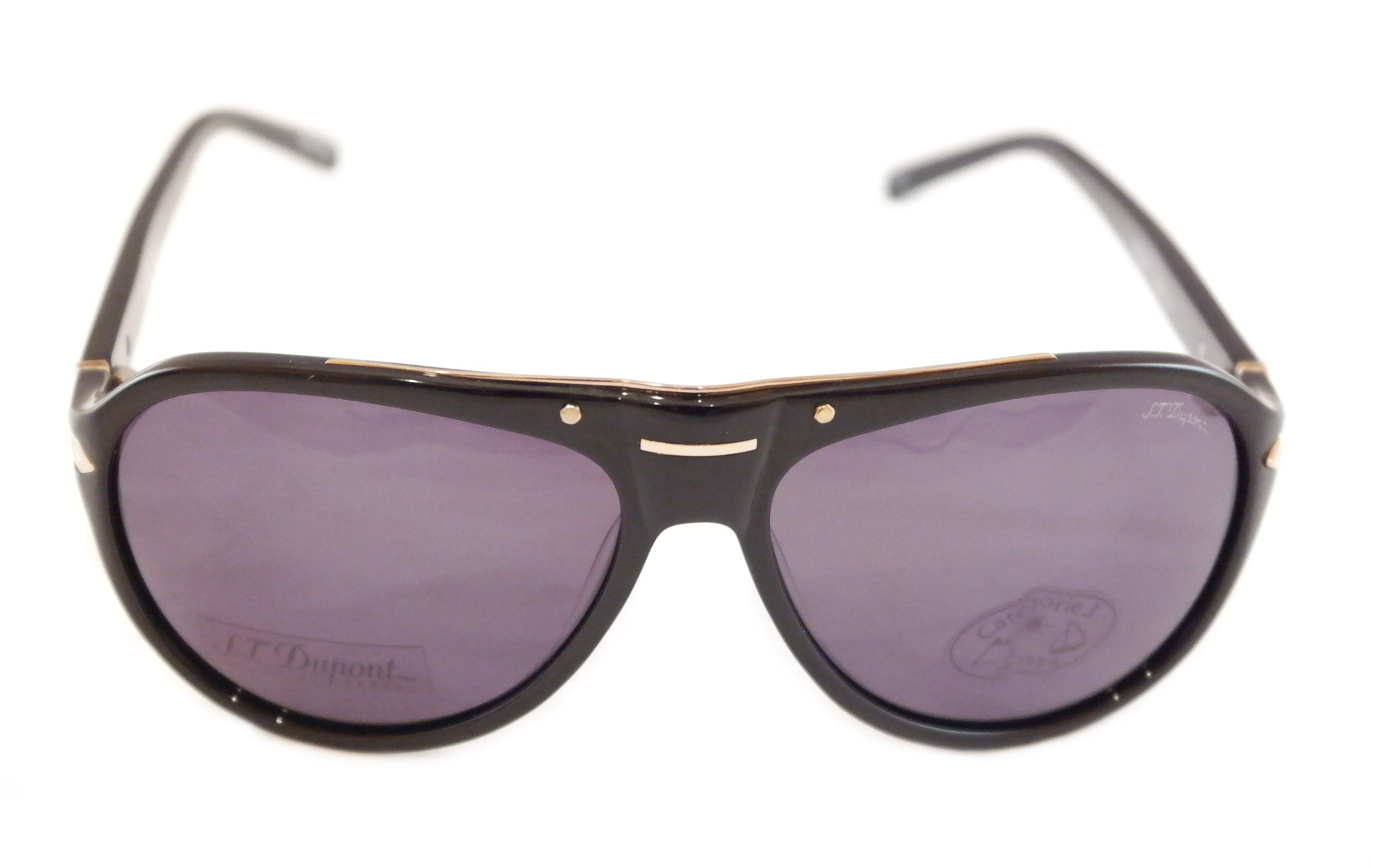 S. T. Dupont Sunglasses ST003 Plastic Italy 100% UV Category 3 Lenses 59-15-140 - Frame Bay