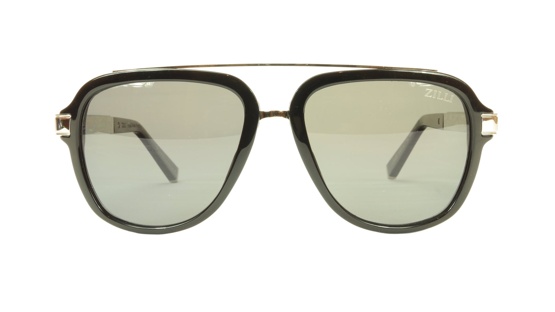 ZILLI Sunglasses Polarized Hand Made Acetate Titanium France ZI 65006 C01 - Frame Bay