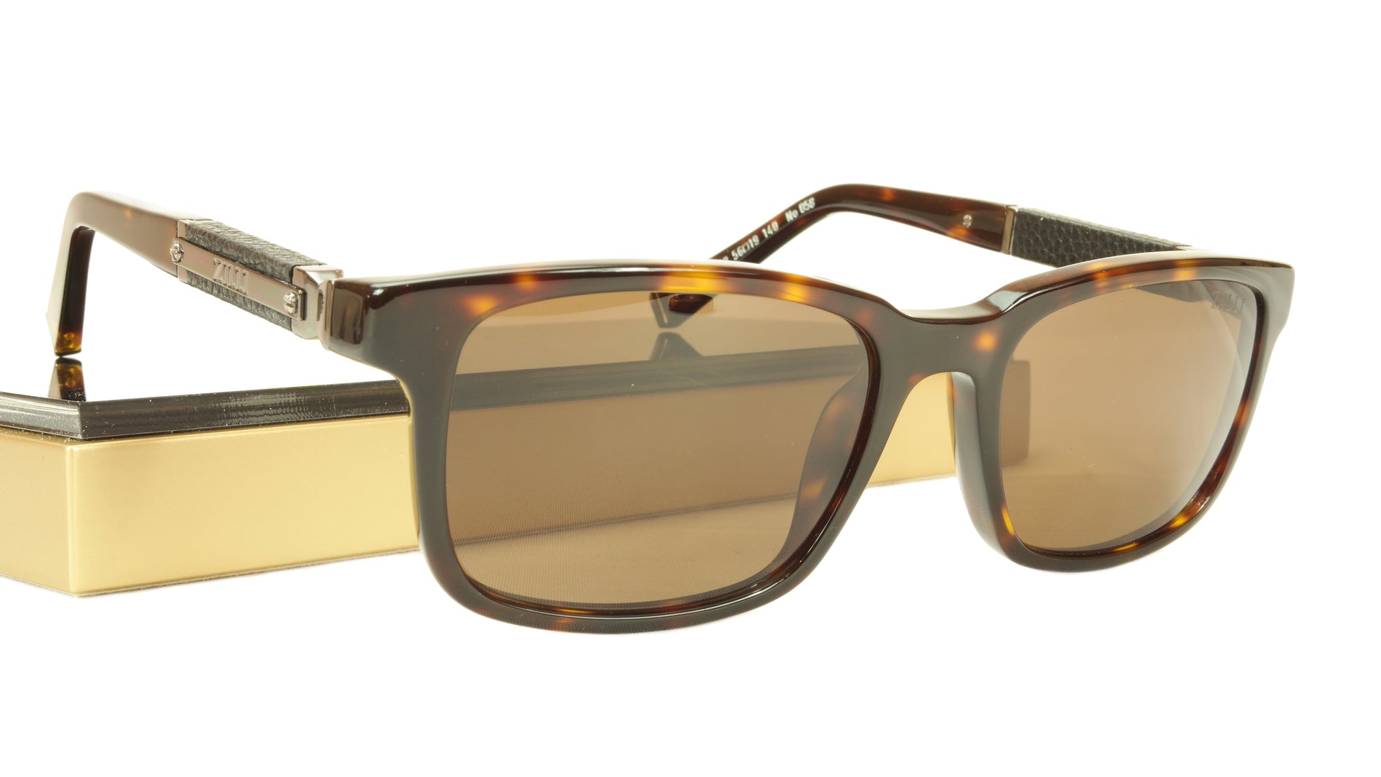 ZILLI Sunglasses Polarized Hand Made Acetate Titanium France ZI 65011 C02 - Frame Bay