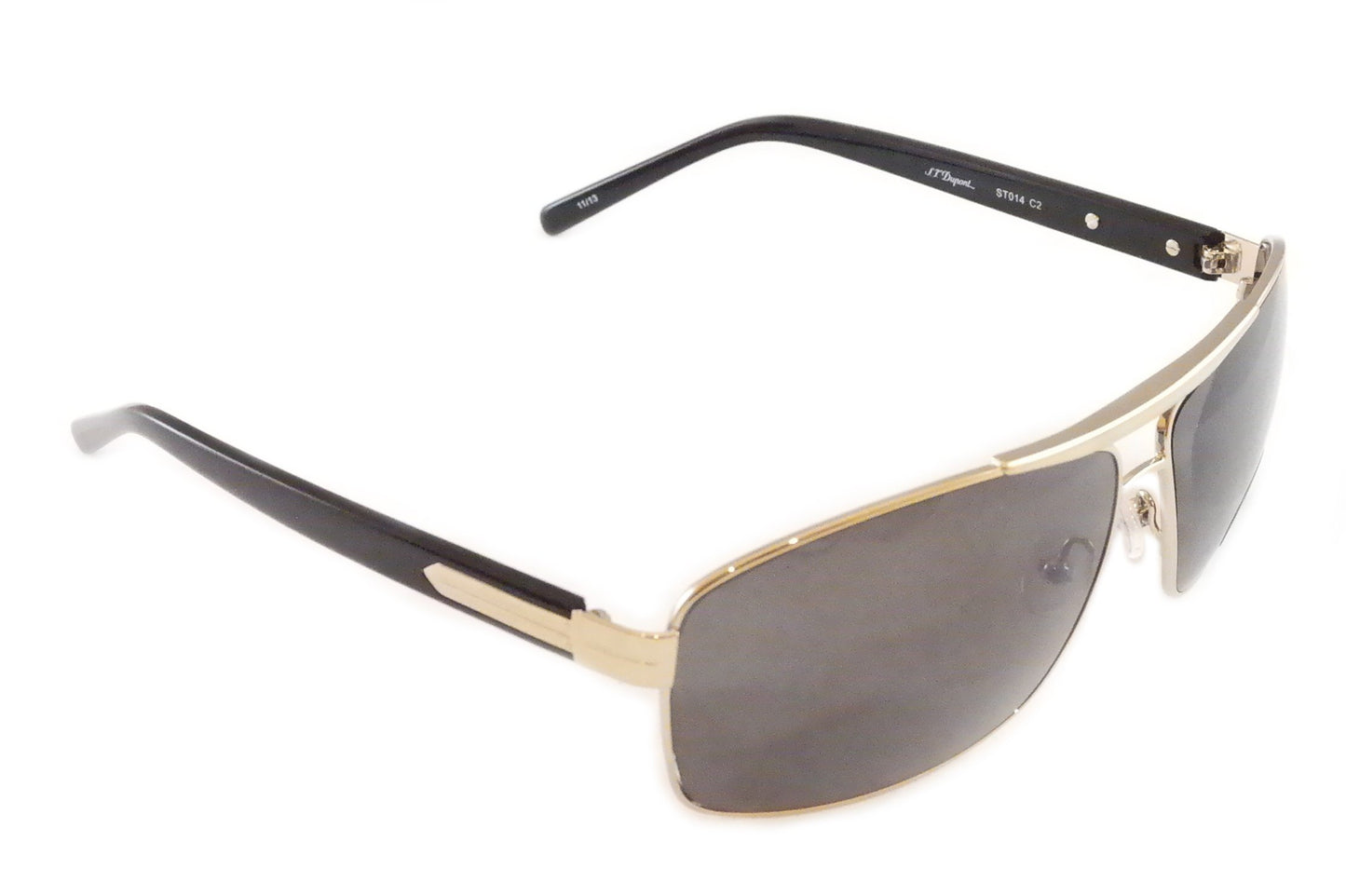 S. T. Dupont Sunglasses ST014 Plastic Germany 100% UV 3 Polarized Lens 65-11-135 - Frame Bay