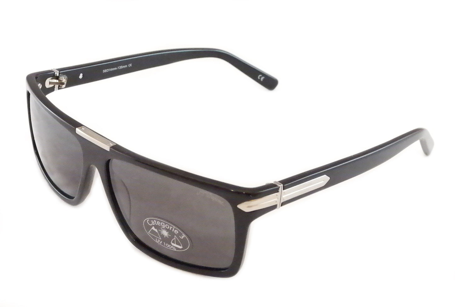S. T. Dupont Sunglasses ST011 Polarized Plastic Italy 100% UV 3 Lenses 58-14-135 - Frame Bay