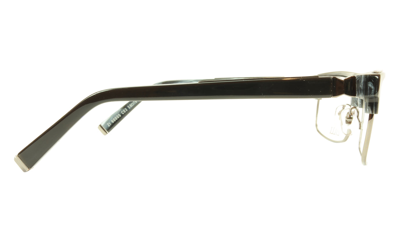 ZILLI Eyeglasses Frame Acetate Titanium France Hand Made ZI 60005 C03 - Frame Bay