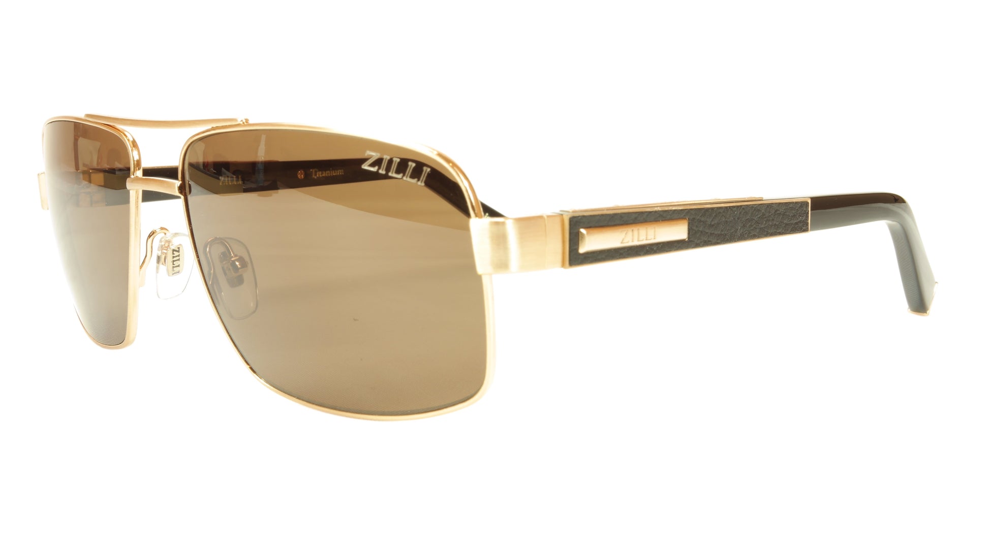 ZILLI Sunglasses Titanium Hand Made Acetate Polarized France ZI 65001 C01 - Frame Bay