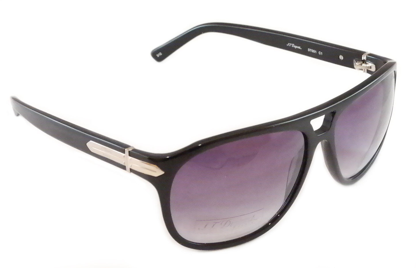 S. T. Dupont Sunglasses ST001 Plastic Italy 100% UV Category 3 Lenses 59-15-140 - Frame Bay