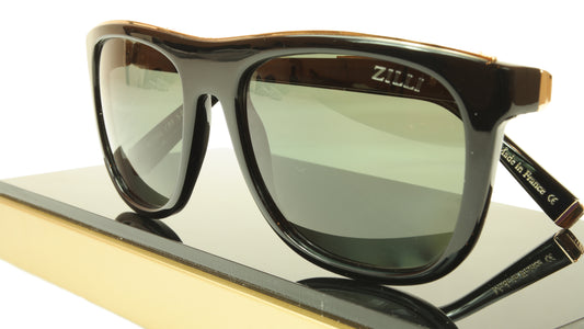 ZILLI Sunglasses Polarized Hand Made Acetate Titanium France ZI 65004 C01 - Frame Bay