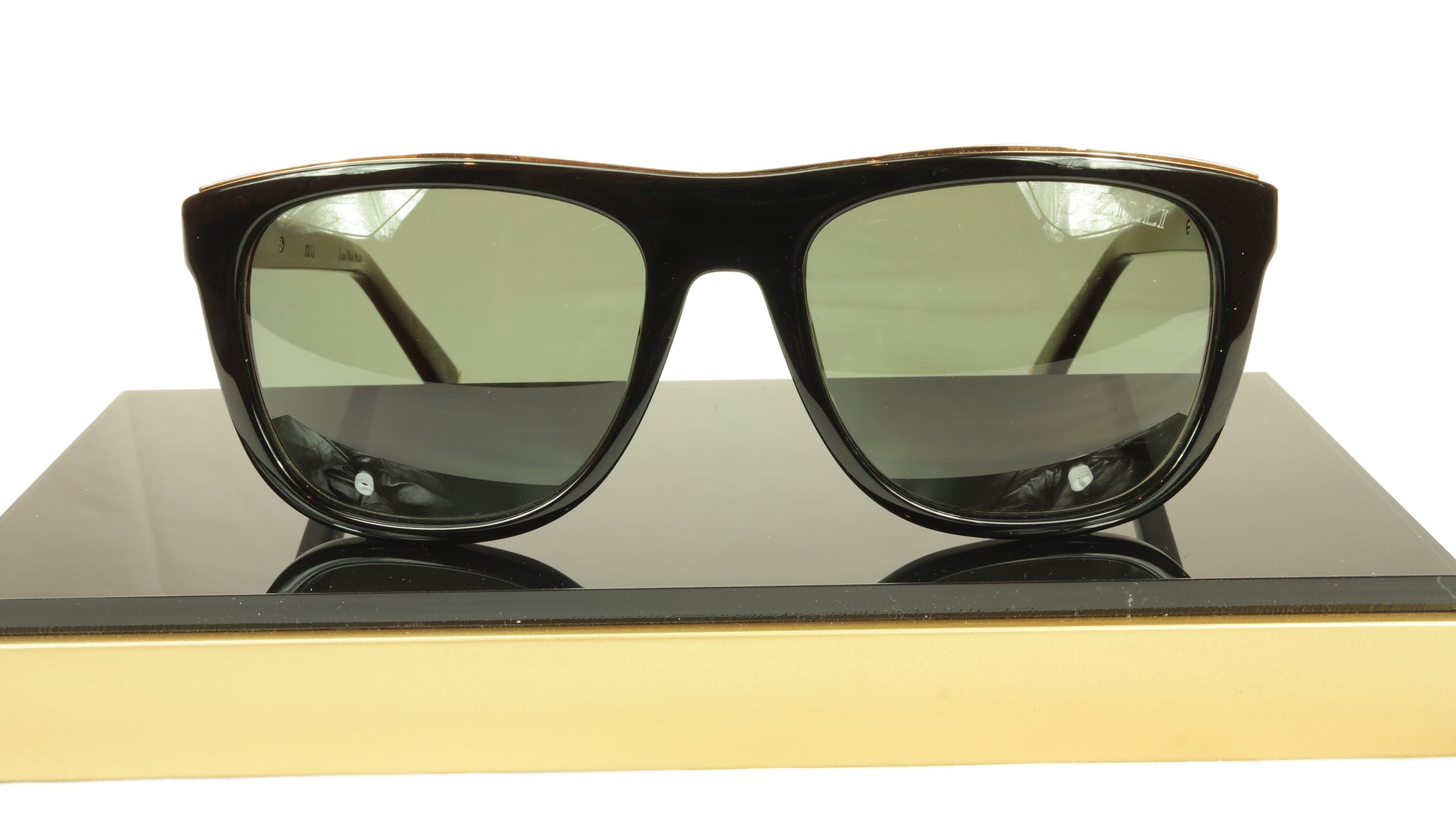 ZILLI Sunglasses Polarized Hand Made Acetate Titanium France ZI 65004 C01 - Frame Bay