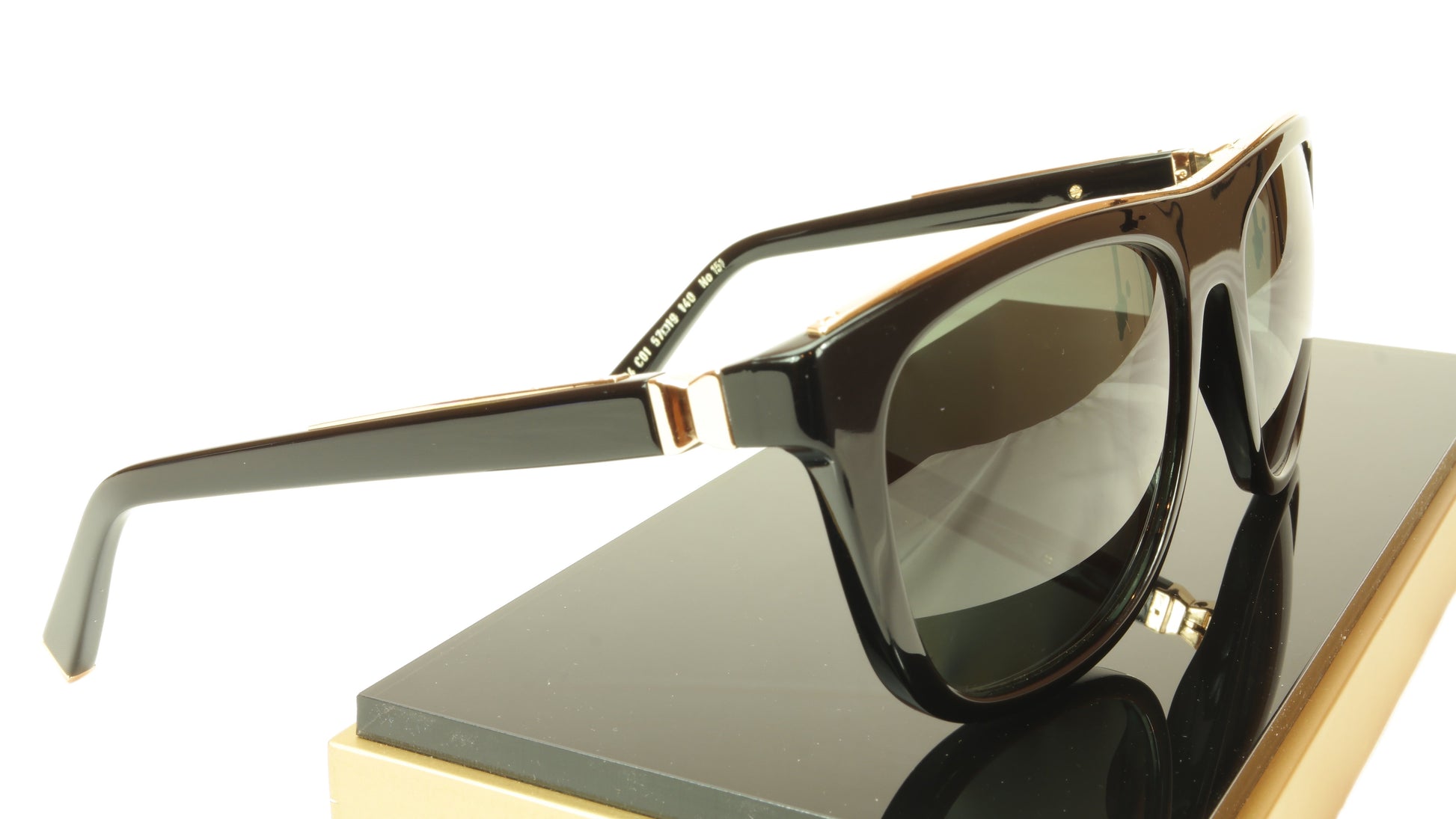 ZILLI Sunglasses Polarized Hand Made Acetate Titanium France ZI 65004 C01 - Frame Bay