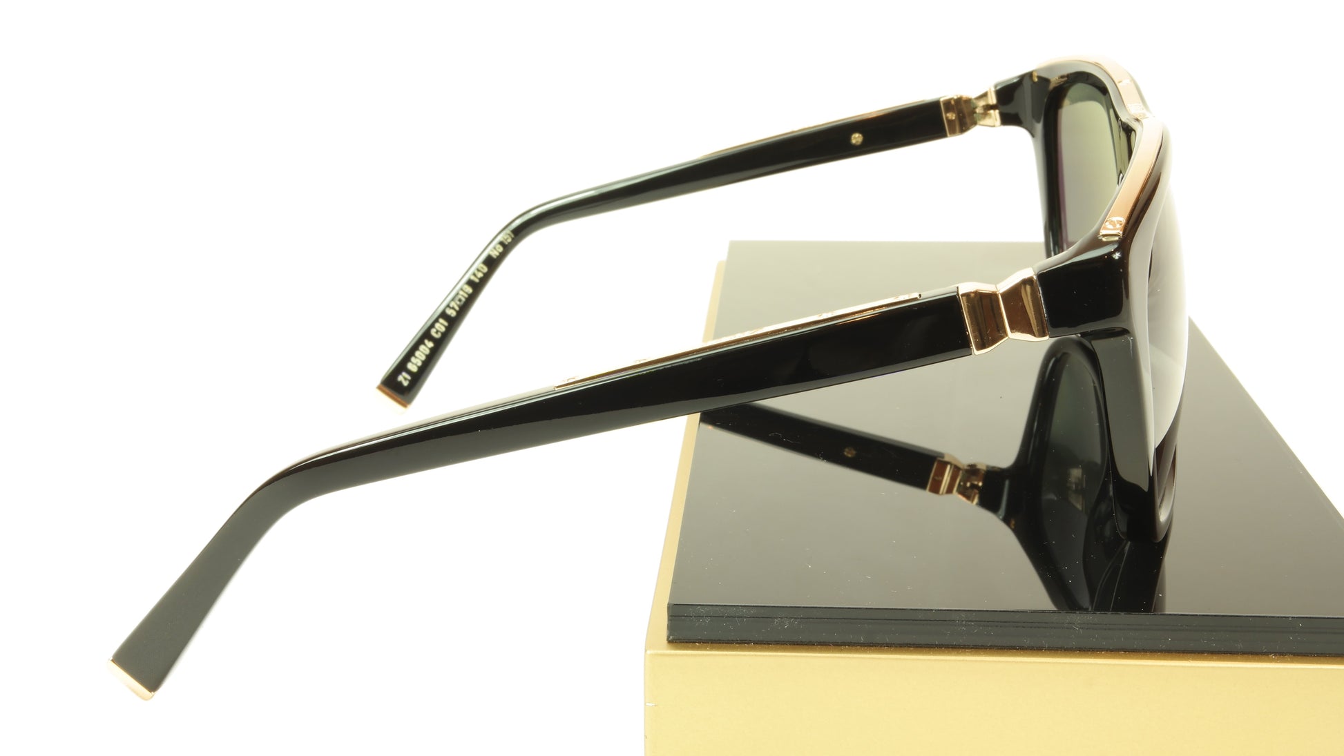ZILLI Sunglasses Polarized Hand Made Acetate Titanium France ZI 65004 C01 - Frame Bay
