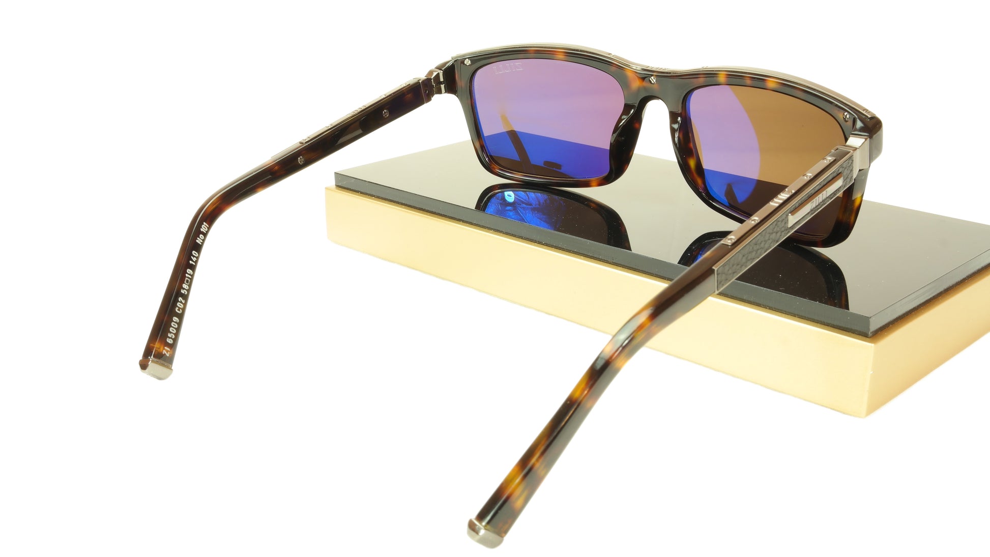 ZILLI Sunglasses Polarized Hand Made Acetate Titanium France ZI 65009 C02 - Frame Bay