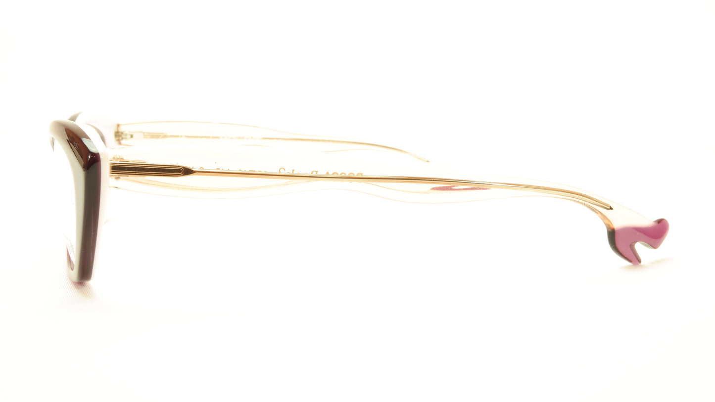 Face A Face Bocca Rock 2 Col. 501 Violet White Eyeglasses Italy Made - Frame Bay