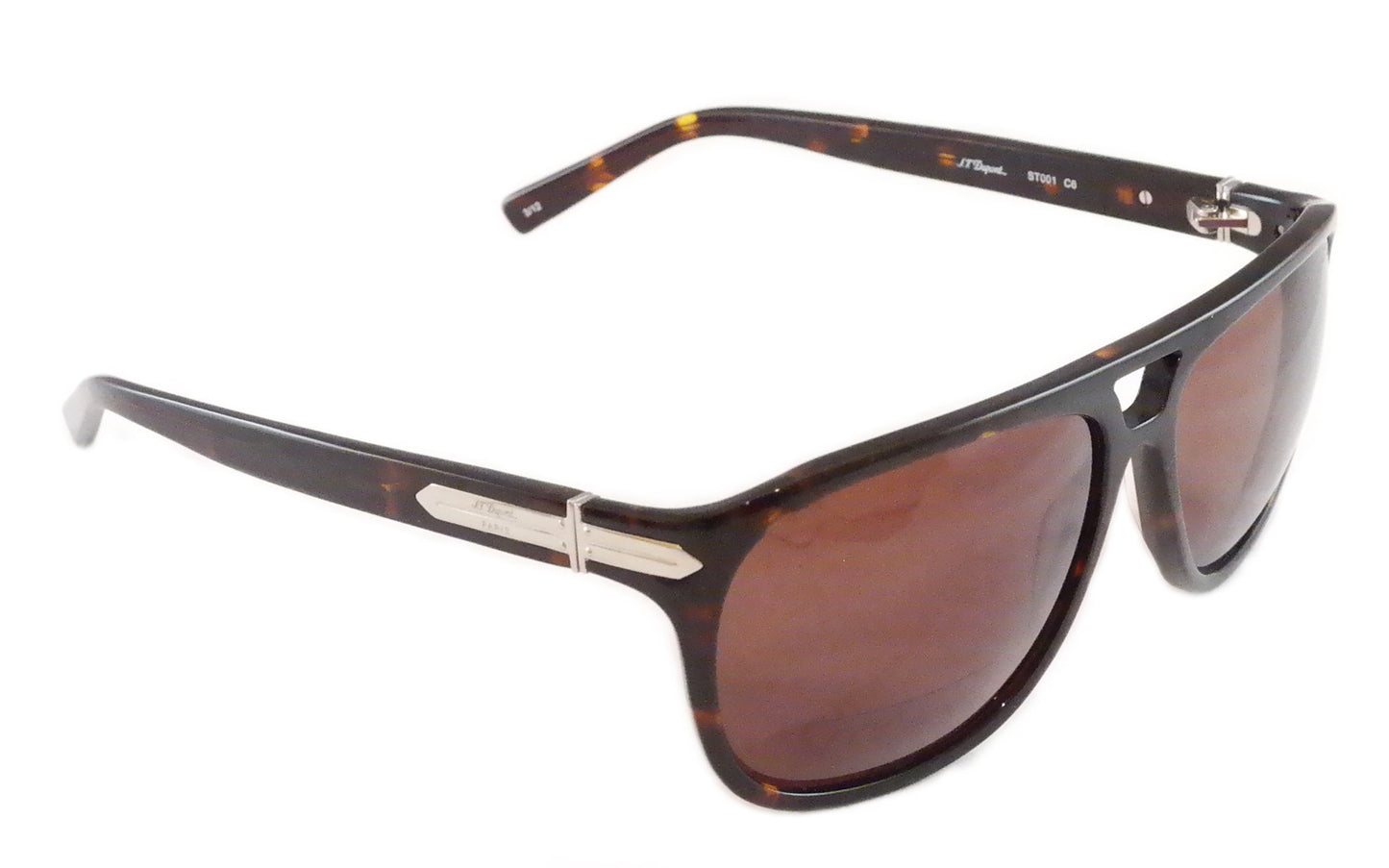S. T. Dupont Sunglasses ST001 Plastic Italy 100% UV Category 3 Lenses 59-15-140 - Frame Bay