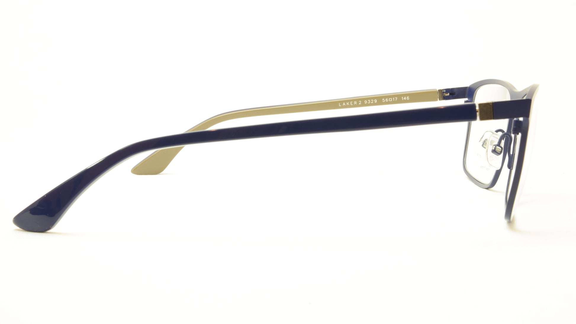 Face A Face LAKER 2 9329 Aluminum Eyeglasses Navy Blue Caulk France - Frame Bay