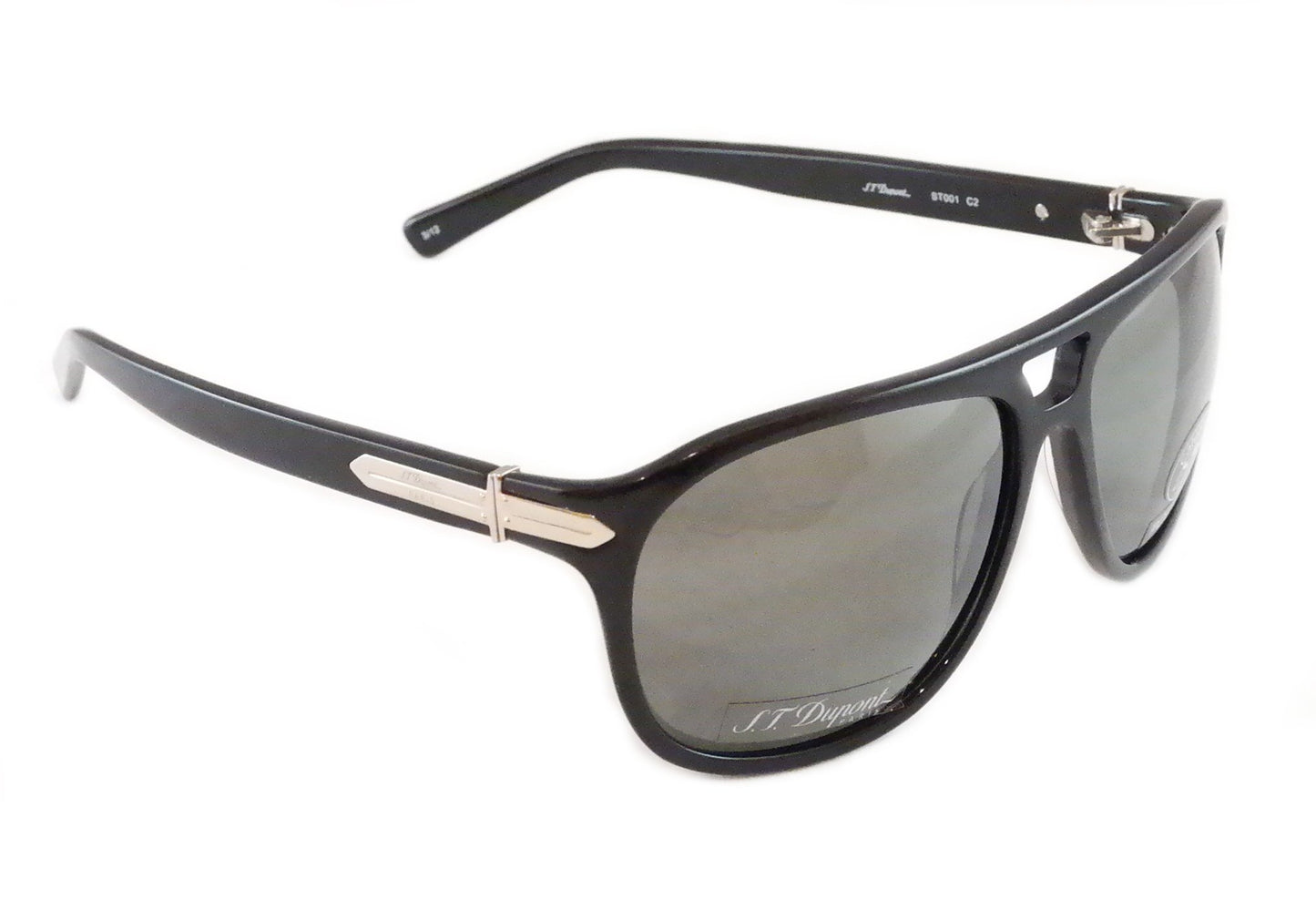 S. T. Dupont Sunglasses ST001 Plastic Italy 100% UV Category 3 Lenses 59-15-140 - Frame Bay