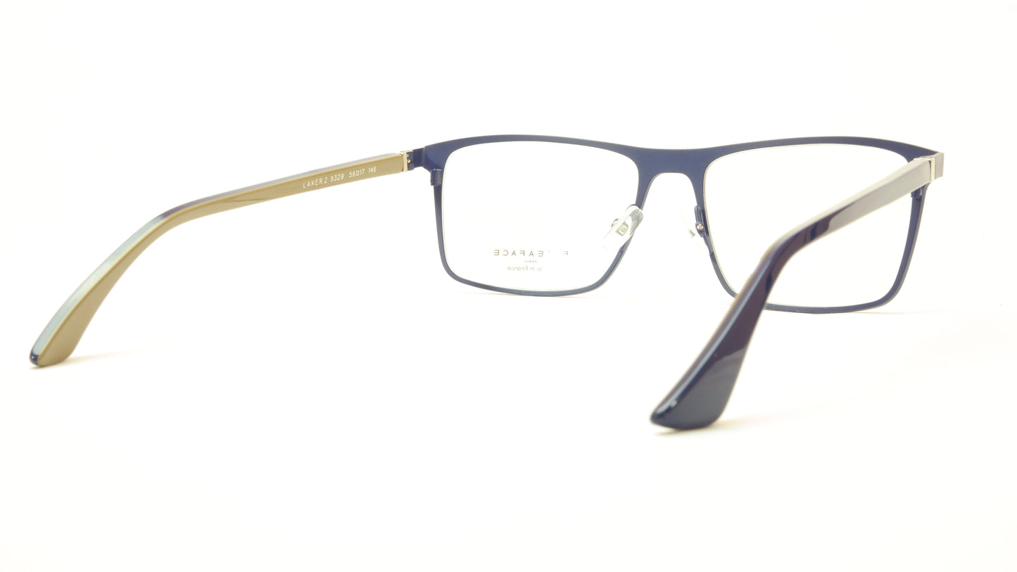 Face A Face LAKER 2 9329 Aluminum Eyeglasses Navy Blue Caulk France - Frame Bay