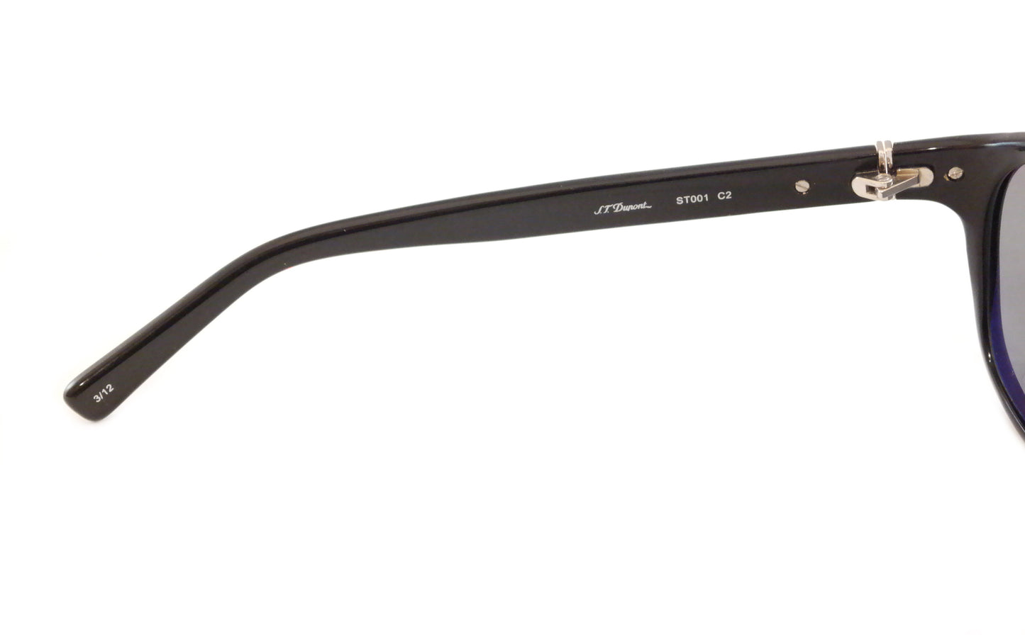 S. T. Dupont Sunglasses ST001 Plastic Italy 100% UV Category 3 Lenses 59-15-140 - Frame Bay