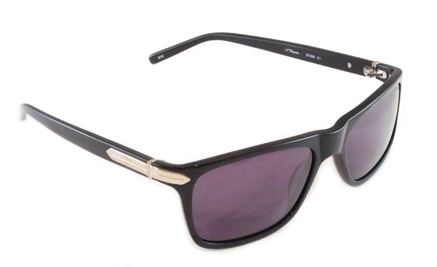 S.T. Dupont Sunglasses ST008 Plastic Italy 100% UV Category 3 Lenses 56-18-140 - Frame Bay