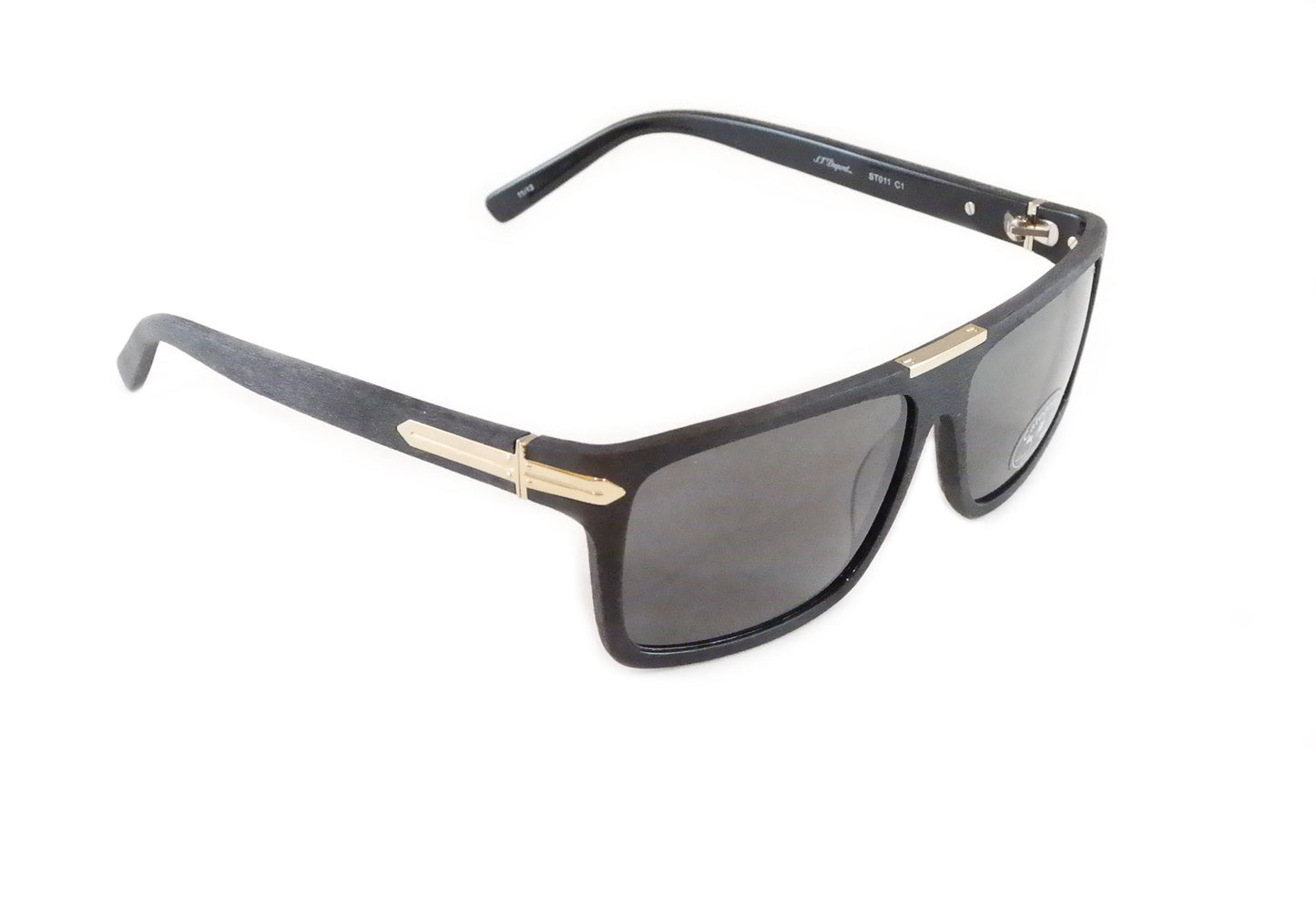 S. T. Dupont Sunglasses ST011 Polarized Plastic Italy 100% UV 3 Lenses 58-14-135 - Frame Bay