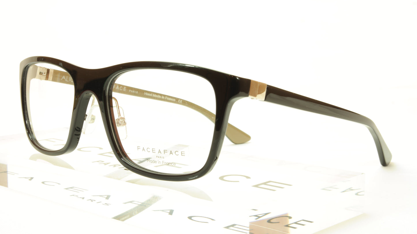 Face A Face ALIUM SKY 2 Col. 100 Acetate Black Eyeglasses France Made - Frame Bay