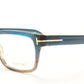 Tom Ford Eyeglasses Frame TF5320 092 Acetate Blue Brown Italy 56-15-145 - Frame Bay