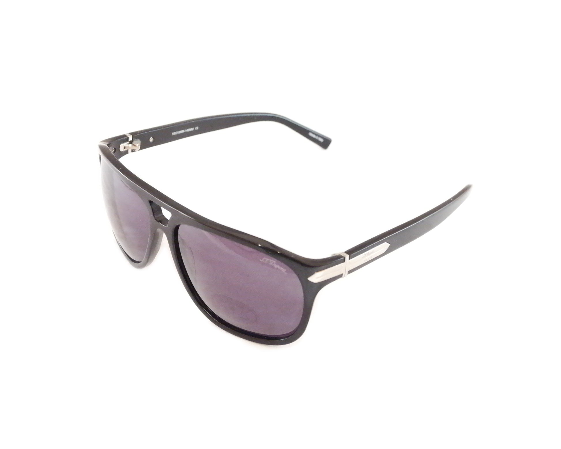 S. T. Dupont Sunglasses ST001 Plastic Italy 100% UV Category 3 Lenses 59-15-140 - Frame Bay