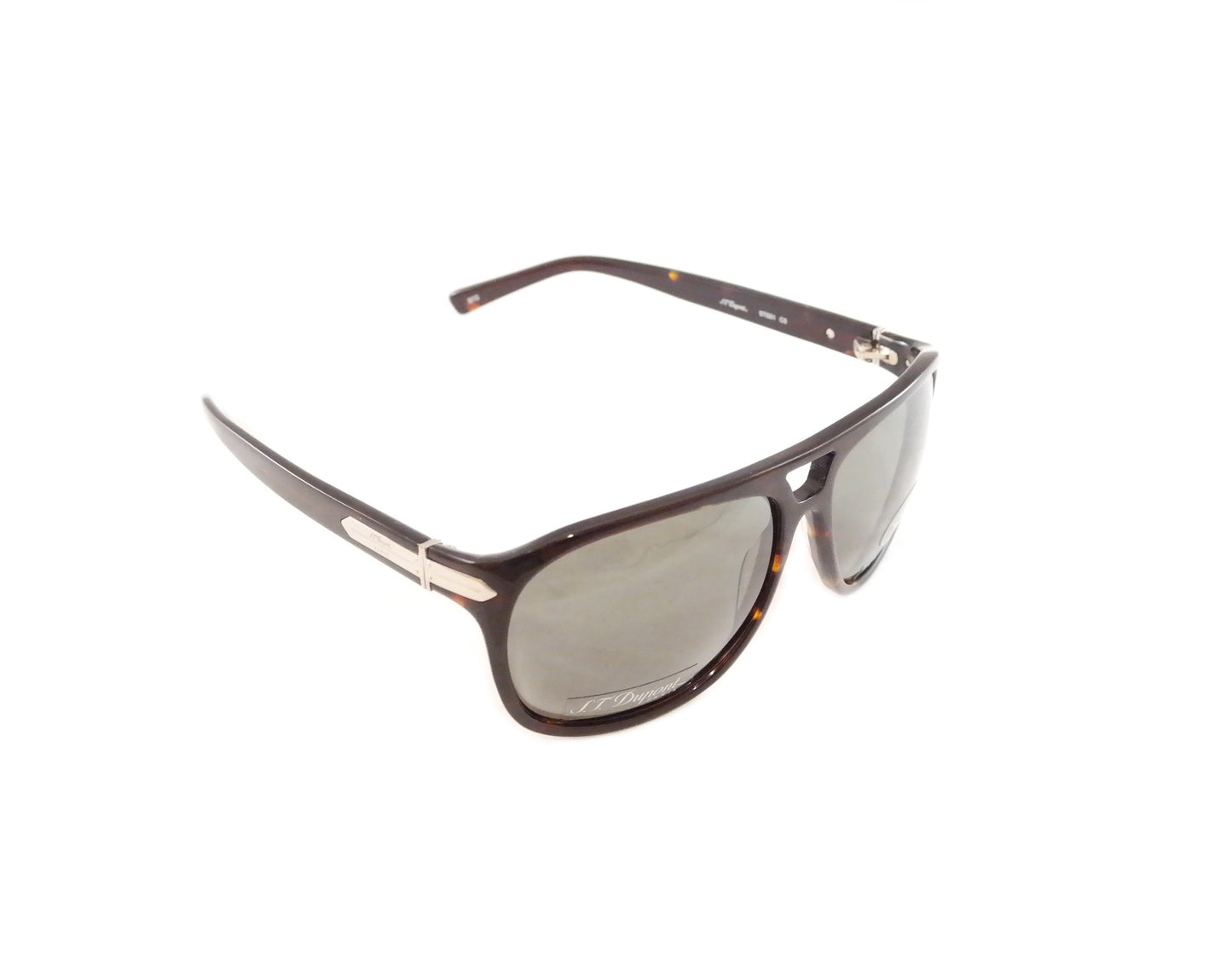 S. T. Dupont Sunglasses ST001 Plastic Italy 100% UV Category 3 Lenses 59-15-140 - Frame Bay