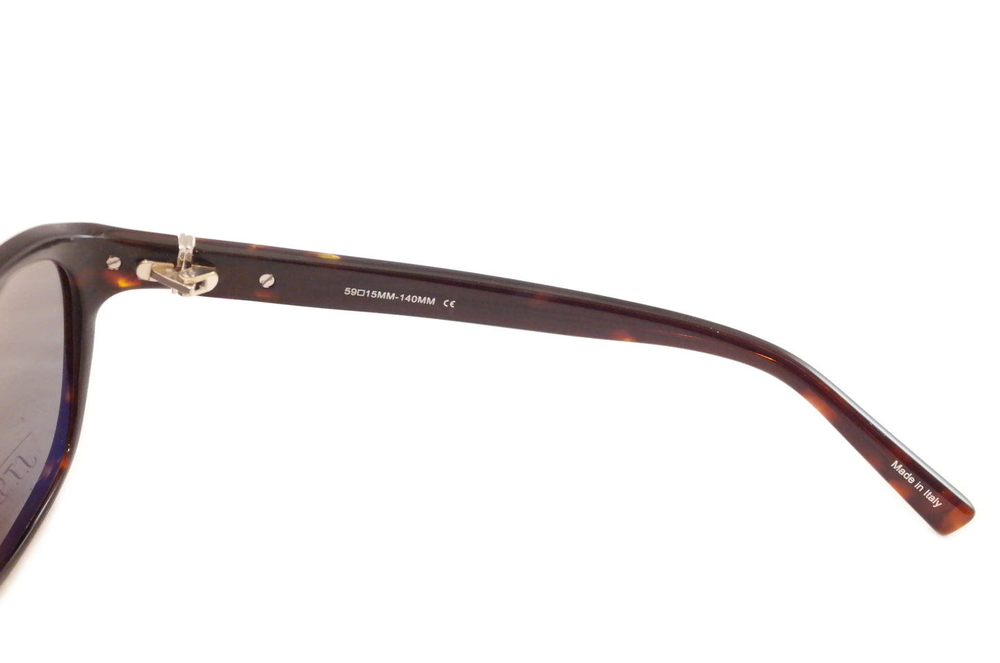 S. T. Dupont Sunglasses ST001 Plastic Italy 100% UV Category 3 Lenses 59-15-140 - Frame Bay