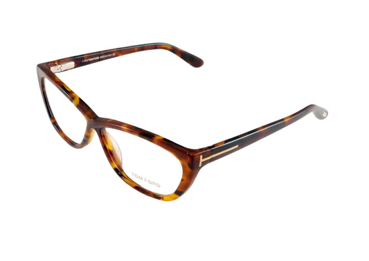 Tom Ford Eyeglasses Frame TF5227  052 Brown Plastic Italy Made 54-10-130 - Frame Bay