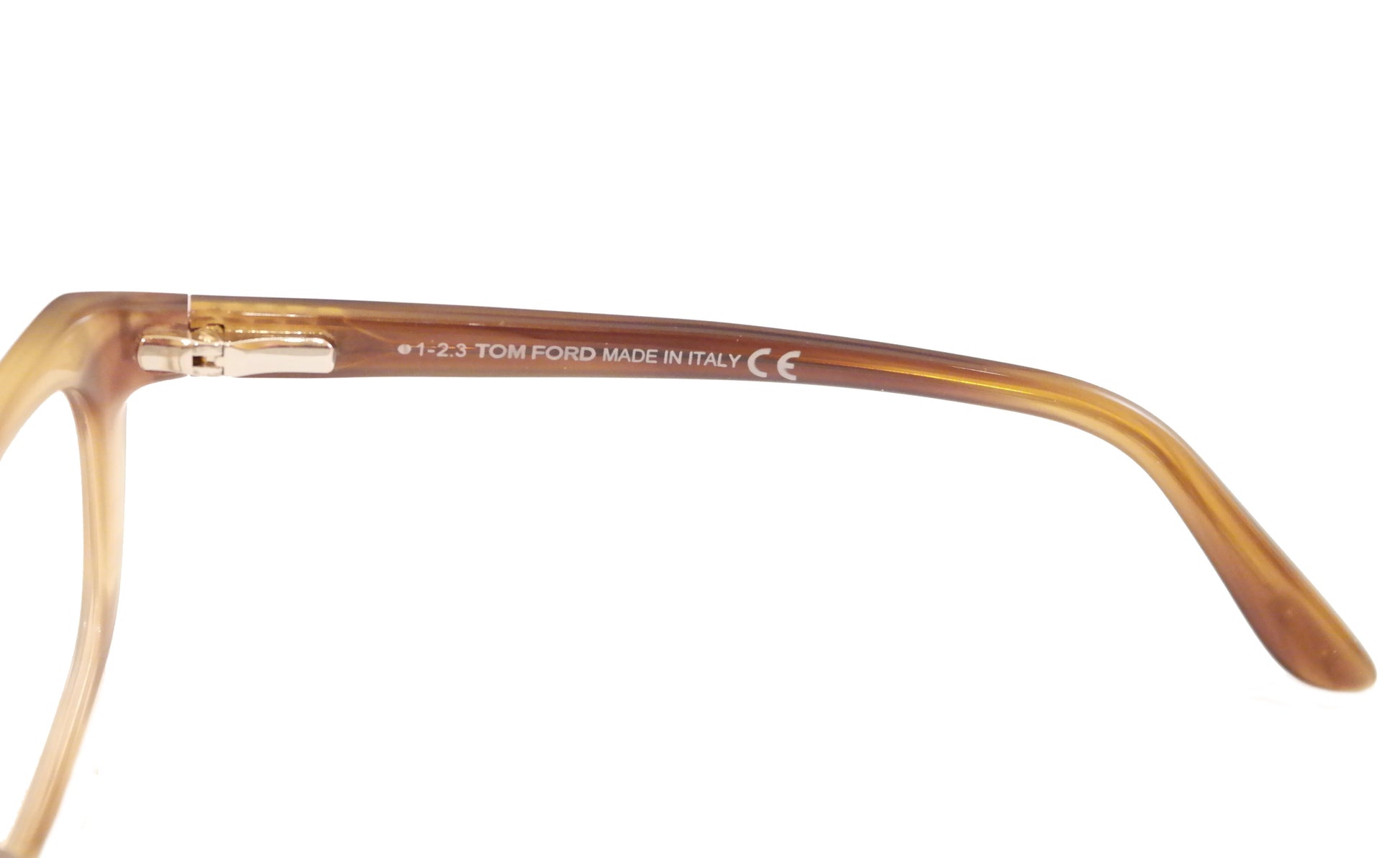 Tom Ford Eyeglasses Frame TF5227 050 Brown Gradient Plastic Italy Made 54-10-130 - Frame Bay