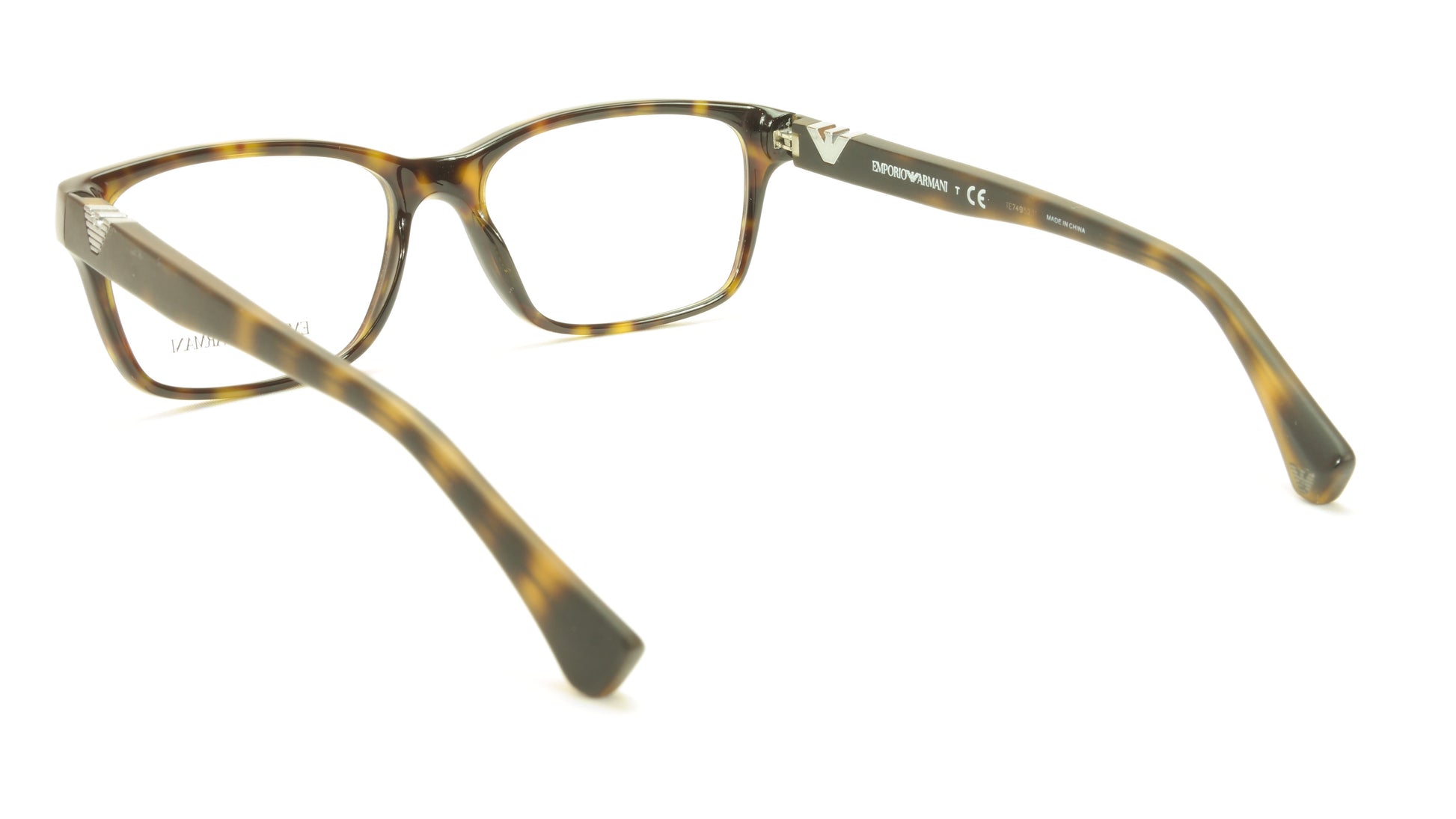 Emporio Armani EA3042 5026 Eyeglasses Frame Acetate Brown Tortoise - Frame Bay