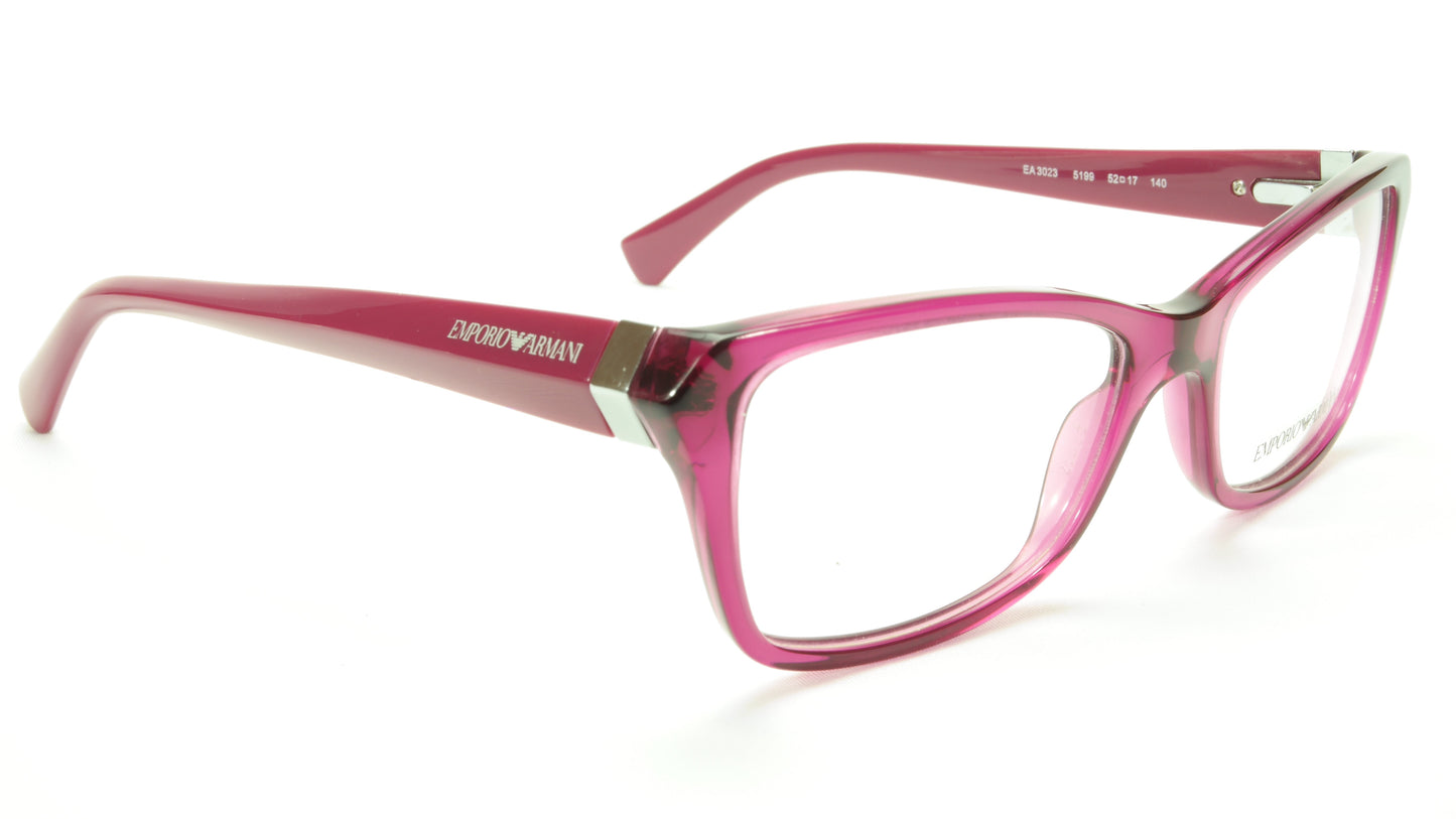 Emporio Armani EA3023 5199 Eyeglasses Frame Acetate Violet - Frame Bay