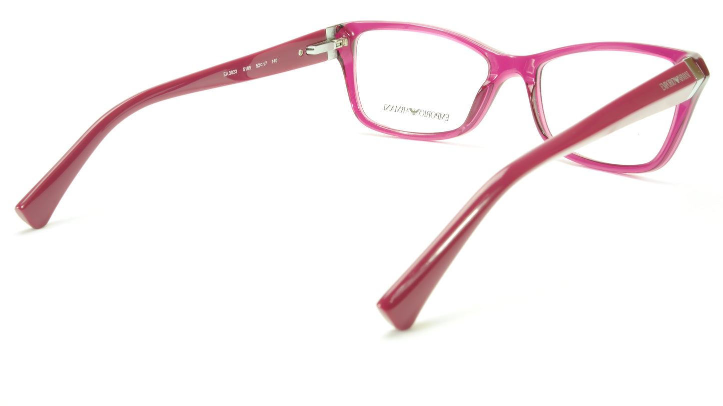 Emporio Armani EA3023 5199 Eyeglasses Frame Acetate Violet - Frame Bay