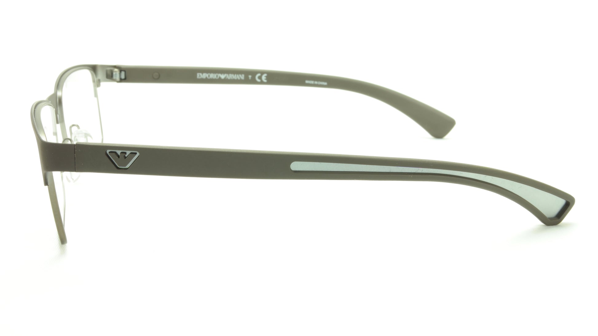 Emporio Armani EA1052 3156 Eyeglasses Frame Acetate Metal Grey - Frame Bay