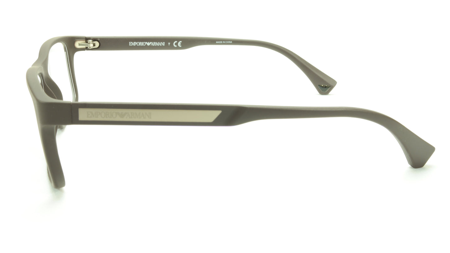 Emporio Armani EA3038 5064 Eyeglasses Frame Acetate Grey - Frame Bay