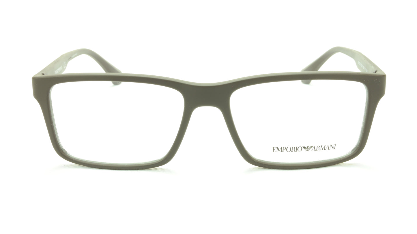 Emporio Armani EA3038 5064 Eyeglasses Frame Acetate Grey - Frame Bay