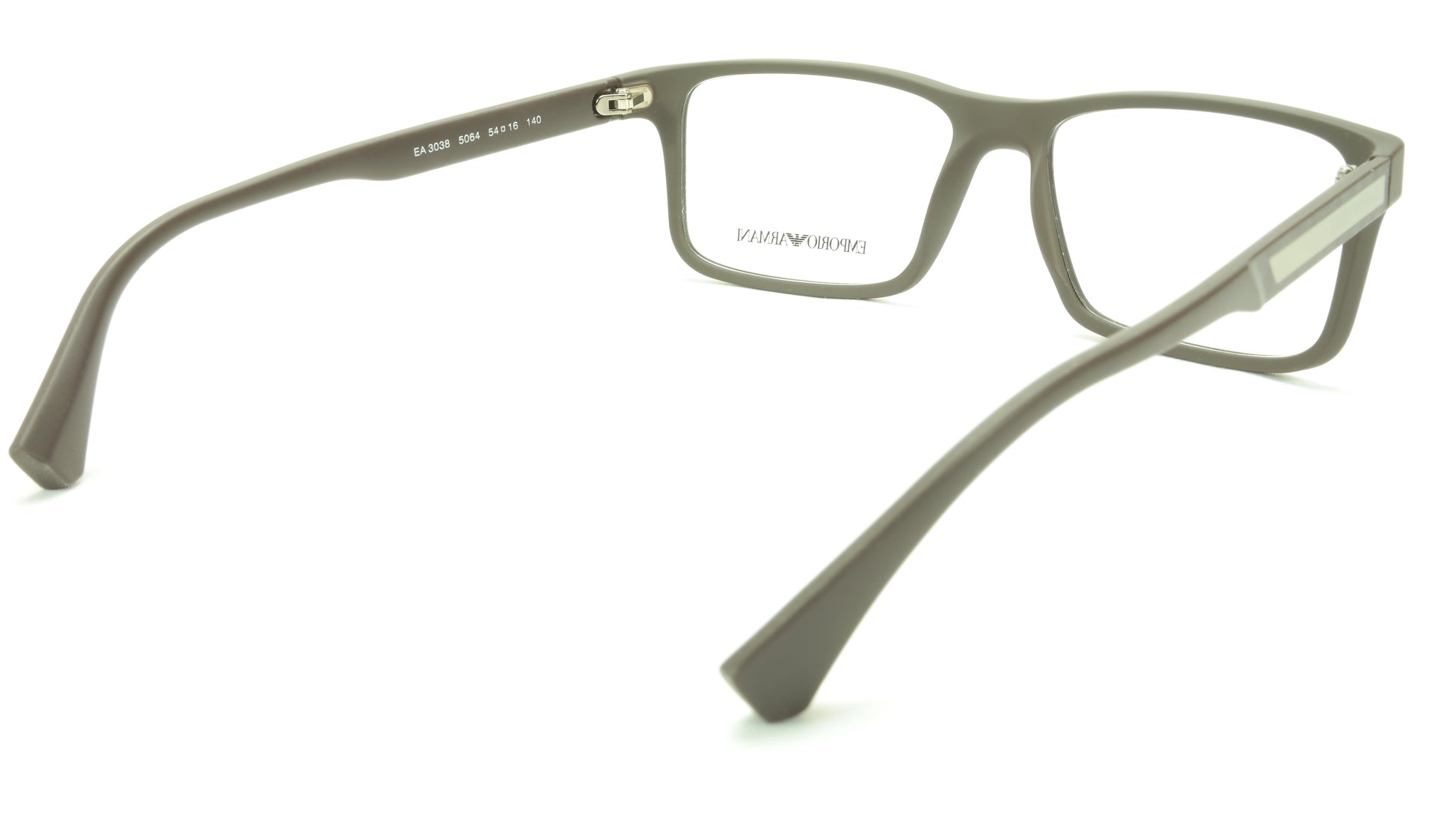 Emporio Armani EA3038 5064 Eyeglasses Frame Acetate Grey - Frame Bay